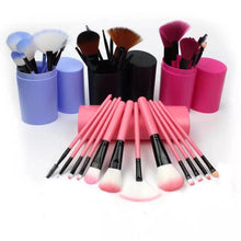 Makeup brush set 12 makeup brushes