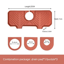 Diatomite Faucet Absorbent Mat